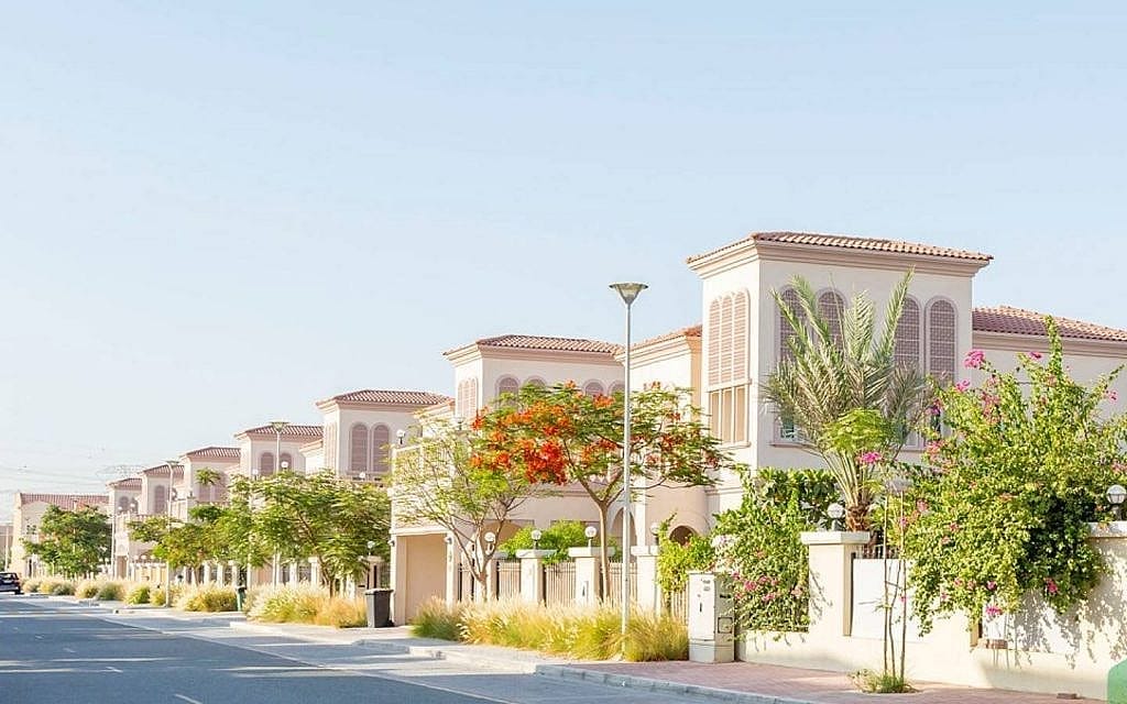 Suburban lifestyle in JVT Dubai