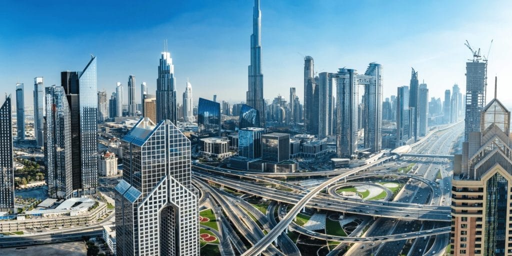 Downtown Dubai is home to some of the most lavish penthouses offering sweeping views of the skyline. 