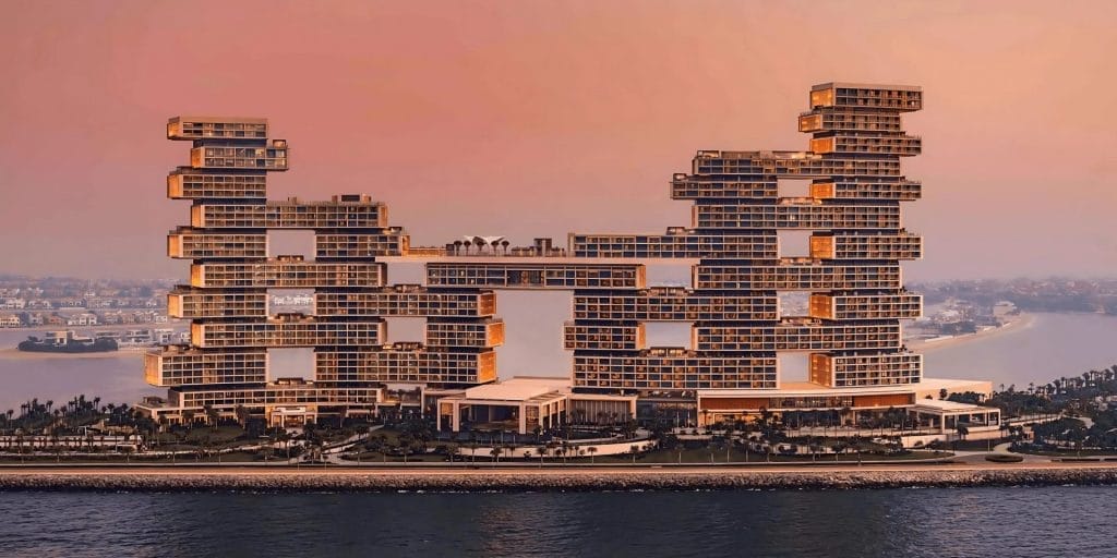 The Royal Atlantis Residences offer opulent living spaces with unmatched luxury. 