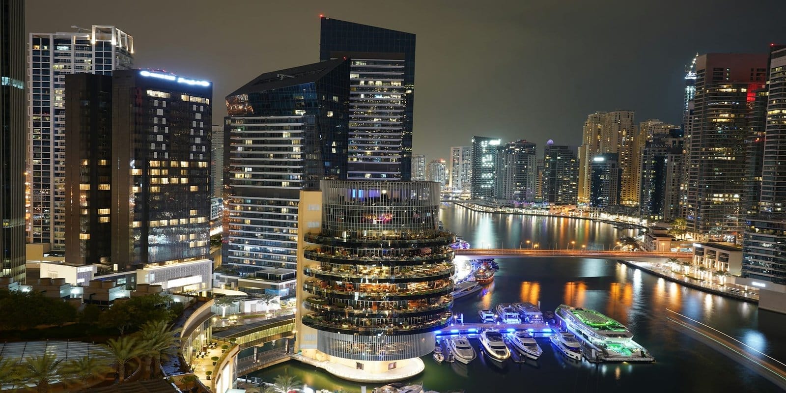Dubai marina waterfront living